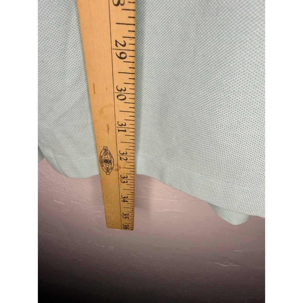 Ralph Lauren Polo Shirt Mens Large Tall Mint Green New Knit Oxford Short Sleeve - Picture 7 of 12